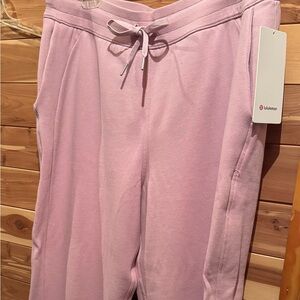 Lululemon HR Scuba Pink Peony Sweatpants